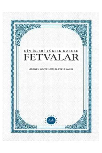 FETVALAR-Din İşleri Yüksek Kurulu-GÖZDEN GEÇİRİLMİŞ İLAVE BASKILI ürün görseli 1