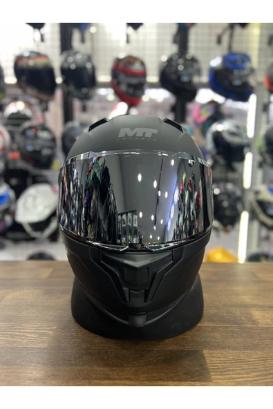 MT Helmets Braker Sv solid kask (şeffaf vizörlü biçimde) gönderilecektir - Resim 2
