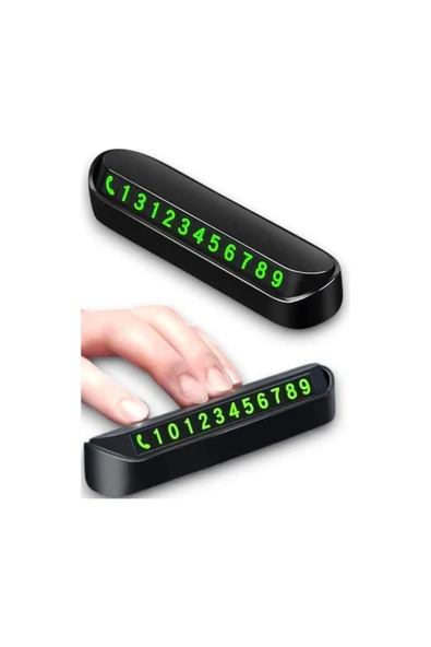 baffhome Araç Numaratör Otomobil Park Telefon Numaratör Fosforlu Telefon Numarası Fosforlu ürün görseli 1