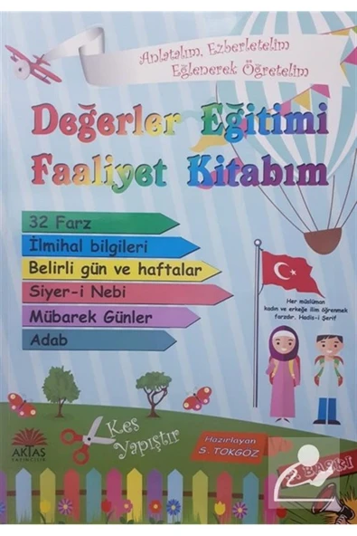 Değerler Eğitimi Faaliyetim Kitabım ürün görseli 1