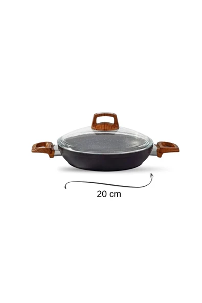 Vogue Granit 4 parça Sahan Ahşap Kulp Set ürün görseli 1