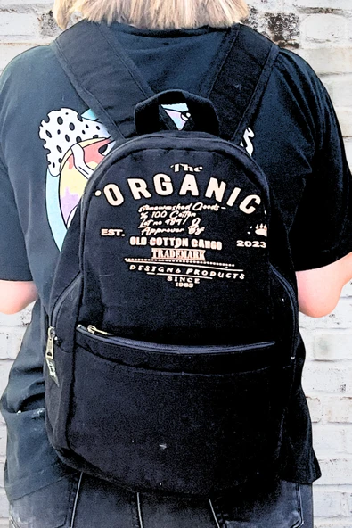 old cotton cargo Old Cotton Kaliteli Tek Bölmeli Vintage Disayn Sırt Gezi Çantası Zermatt Bag 5122 ürün görseli 1