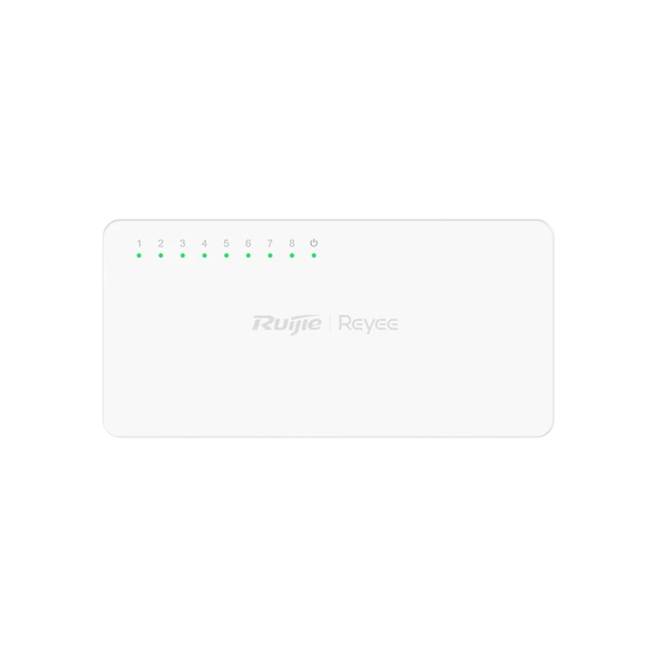 Ruijie Reyee RG-ES08G-L 8 Port 10/100/1000 Mbps Gigabit Switch ürün görseli 1