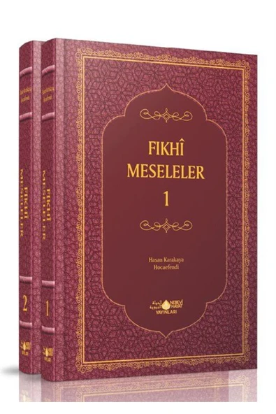 Fıkhi Meseleler Seti 2 Kitap Takım Termo Cilt ürün görseli 1