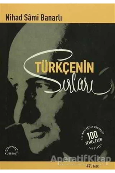 Türkçenin Sırları - Nihad Sami Banarlı - ürün görseli 1