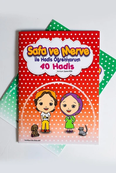 Safa Ve Merve Ile Hadis Öğreniyorum Boyamalı - Resim 3