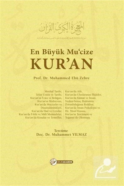 En Büyük Muc'ize Kur'an Muhammed Ebu Zehre ürün görseli 1