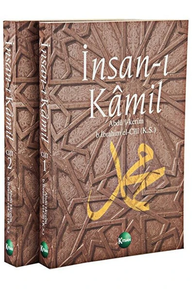İnsan-ı Kamil 2 Cilt Takım Abdü'l Kerim B. İbrahim El-cili ürün görseli 1