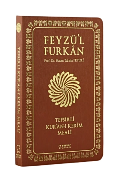 Feyzü'l Furkan Tefsirli Kur'an-ı Kerim Meali Taba(ORTA BOY-SADECE MEAL-İNCE CİLT) ürün görseli 1