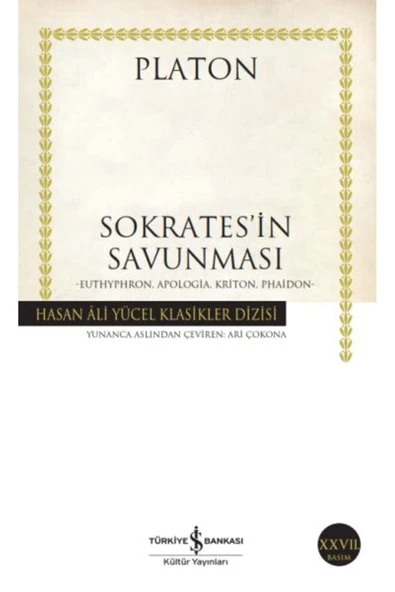 Sokrates’in Savunması- Hasan Ali Yücel Klasikleri ürün görseli 1