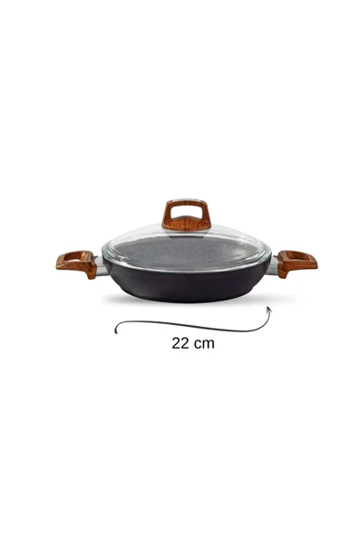 Vogue Granit 4 parça Sahan Ahşap Kulp Set - Resim 2