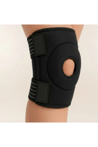 TUMKE Medikal Diz Korsesi Patella ve Menisküs Ligament Destekli Ayarlanabilir Koruyucu Sporcu Dizlik ürün görseli 1