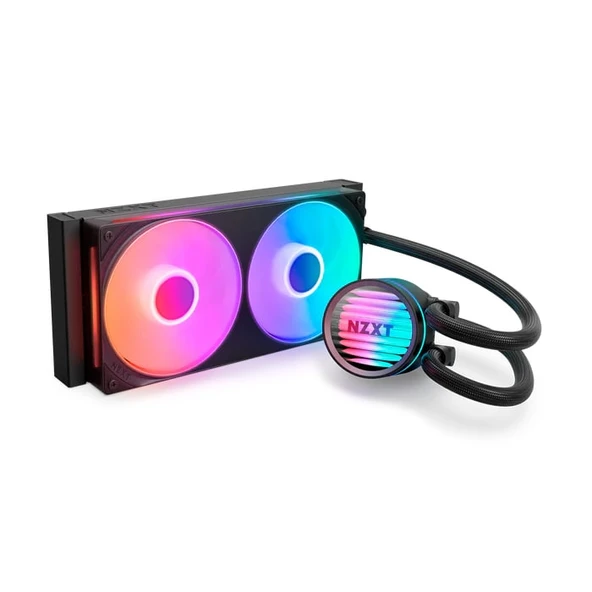 NZXT Kraken Core 240 RGB RL-KR24C-B1 Siyah İşlemci Sıvı Soğutucu ürün görseli 1