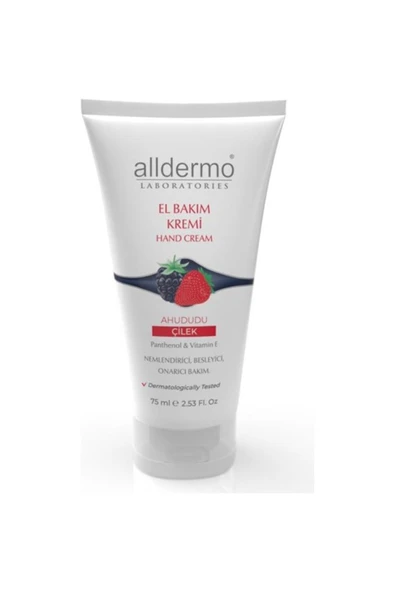 ALLDERMO AHUDUDU VE ÇİLEKLİ EL BAKIM KREMİ 75 ML ürün görseli 1