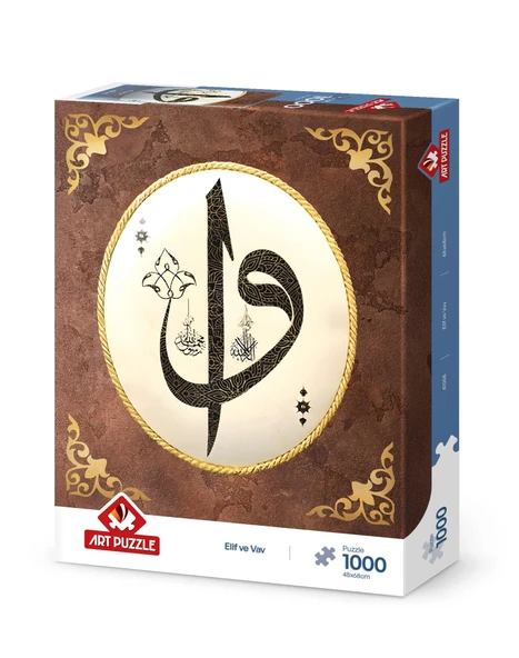 Art Puzzle Elif ve Vav 1000 Parça - 41008 ürün görseli 1