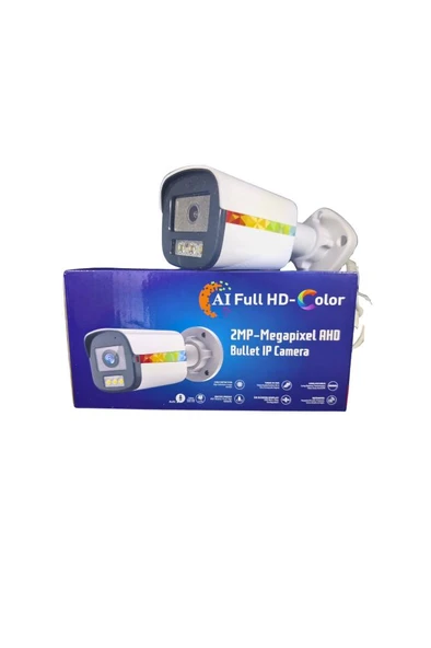 AX-BW121S 2Mp 2.8mm Full Color Mikrofonlu Bullet Ahd Kamera ürün görseli 1