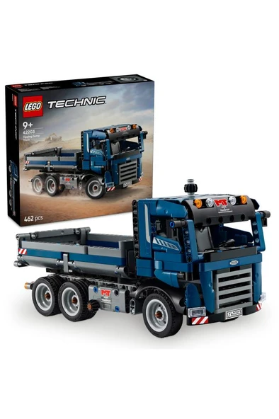 LEGO Technic Damperli Kamyon 42203 - 9+ İnşaat Seven Çocuklar için Yaratıcı Oyuncak Yapım Seti (462P) ürün görseli 1