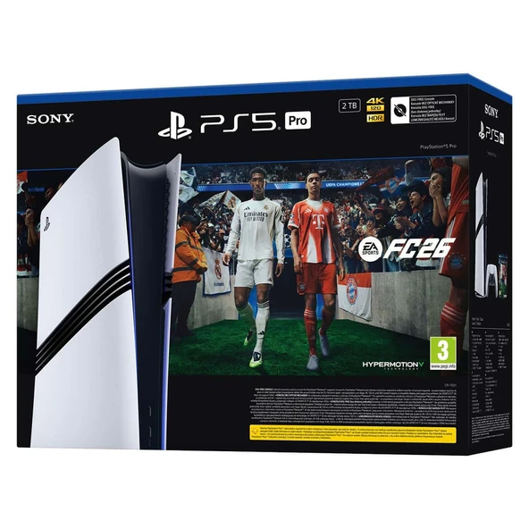 PS5 Pro 2 TB Oyun Konsolu + DualSense Kol ürün görseli 1