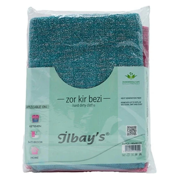 Ilbay's Mikrofiber Zor Kir Bezi 2'li - Resim 3