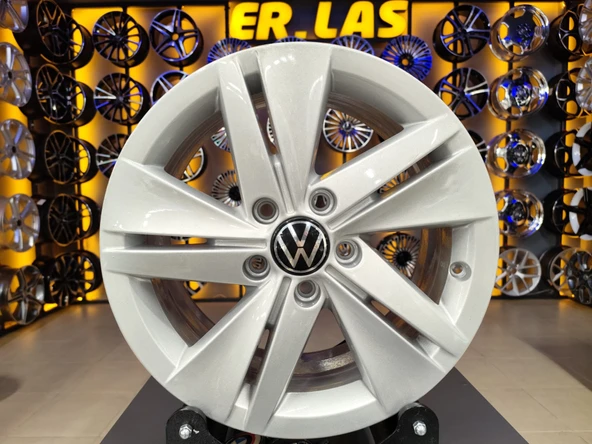 4 Adet VOLKSWAGEN ORIJINAL 7.5*16 5*112 ET48 57.1 SILVER JANT REVİZE EDİLMİŞ (Takım) ürün görseli 1