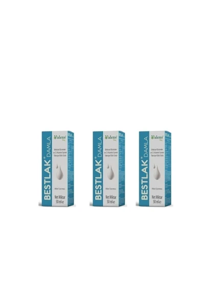 Valens Bestlak Damla 50 ml x 3 Adet ürün görseli 1