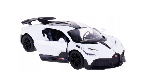 Kinsmart Bugatti Divo Beyaz 1/36 Model Araba ürün görseli 1