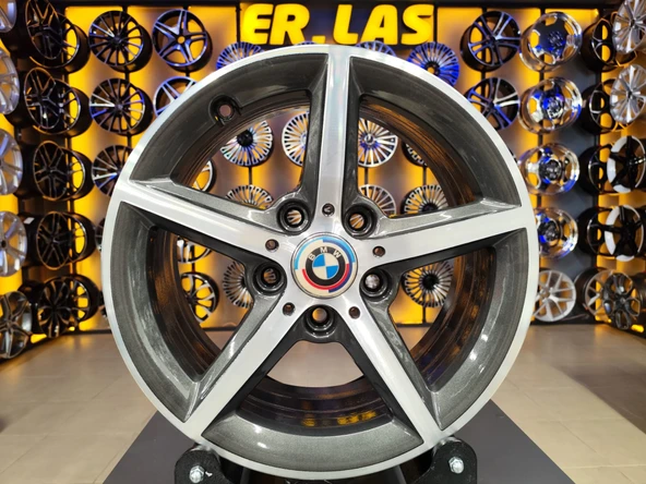 4 Adet BMW ORIJINAL 7.5*16 5*120 ET40 72.6 GUN MACK JANT REVİZE EDİLMİŞ (Takım) ürün görseli 1