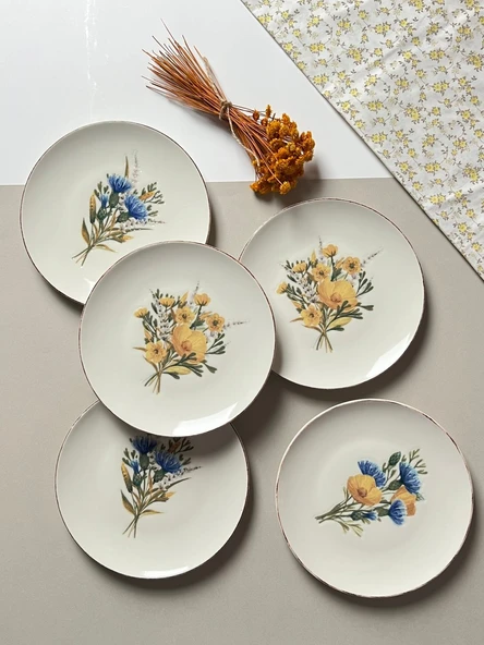 PORSER Lily Tuval Pasta Takımı 21cm 6 kişilik 6 Parça TVL6PTPRS1062 ürün görseli 1