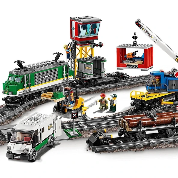 Lego® City Kargo Treni 60198 - Resim 5