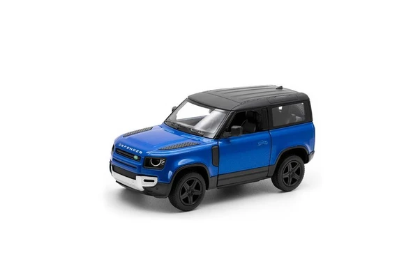 Kinsmart Land Rover Defender 90 Mavi 1/36 Model Araba ürün görseli 1