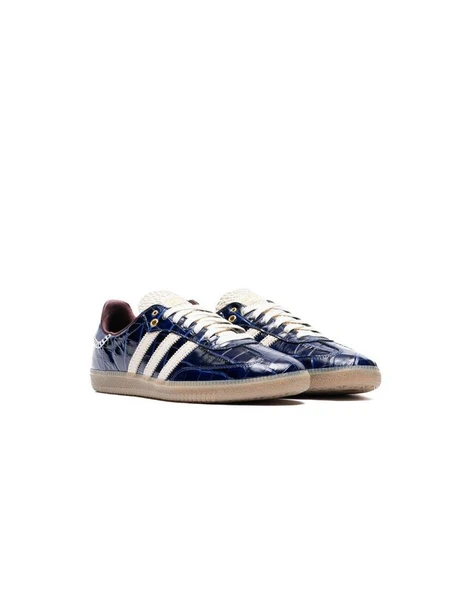 Wales Bonner x adidas Samba "Navy Croc" ürün görseli 1
