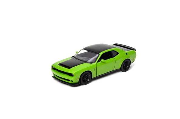 Kinsmart 2023 Dodge Challenger SRT Demon 170 Yeşil 1/40 Model Araba ürün görseli 1