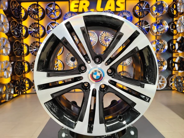 4 Adet BMW ORIJINAL 7.5*17 5*120 ET37 72.6 BACK MACK JANT REVİZE EDİLMİŞ (Takım) ürün görseli 1
