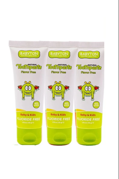 SET 3'LÜ Aromasız Diş Macun 50 gr ürün görseli 1