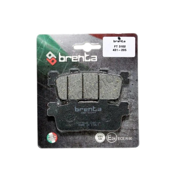 [BRENTA ORGANİK FT 3102 FREN BALATA] ürün görseli 1