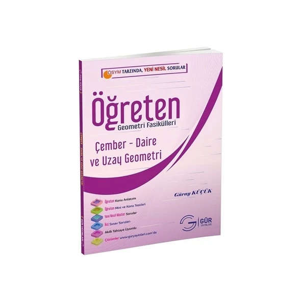 Matematik Fasikülleri Çember Daire ve Uzay Geometri ürün görseli 1