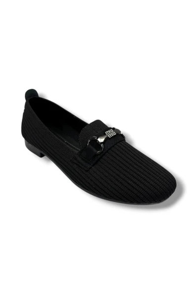 Ceylan Shoes 185-26 Triko MW Toka Anatomik Kadın Babet ürün görseli 1