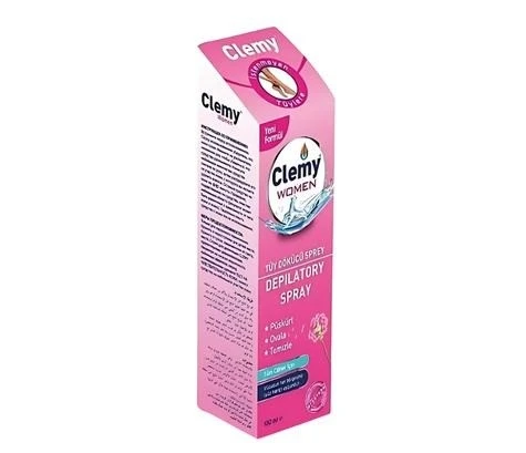 CLEMY 100ML TÜY DÖKÜCÜ SPREY WOMEN HASSAS ürün görseli 1