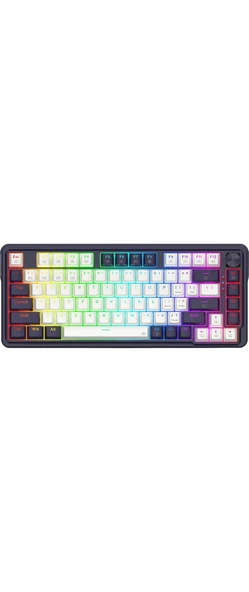 Ucal Pro K673WB-RGB-PRO Siyah Kablosuz Klavye ürün görseli 1