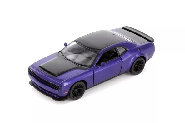 Kinsmart 2023 Dodge Challenger SRT Demon 170 Mor 1/40 Model Araba ürün görseli 1