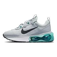 NIKE AIR MAX 2021 SNEAKER SUMMIT WHITE/ OBSIDIAN /GHOST - Resim 8