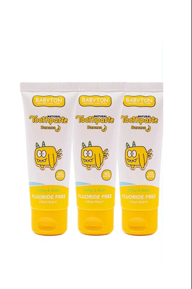 SET 3'LÜ Muz Diş Macun 50 gr ürün görseli 1