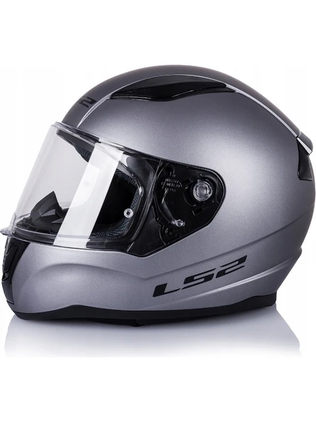 LS2 Rapıd 2 Mat Tıtanıum Full Face Motosiklet Kaskı ürün görseli 1