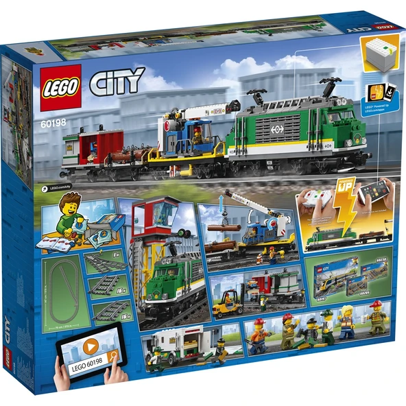 Lego® City Kargo Treni 60198 - Resim 4
