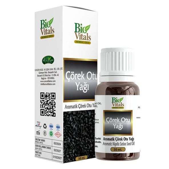 BİO VİTALS YAG 50ML CÖREK OTU ürün görseli 1
