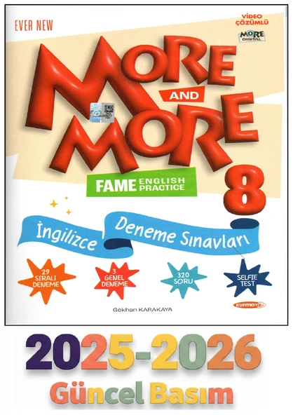 Kurmay Elt 8. Sınıf İngilizce Deneme Sınavları (Selfie Test) 2025-2026 ürün görseli 1