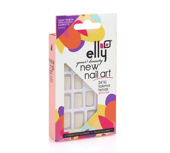 Elly 24'lü Takma Tırnak ürün görseli 1