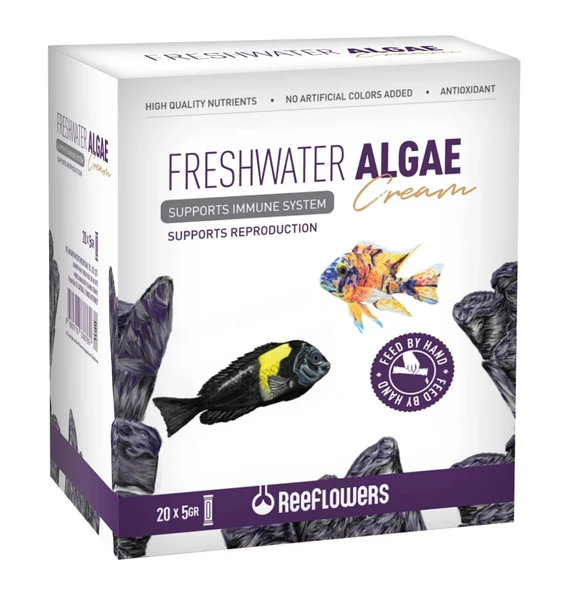 Reeflowers Freshwater Algea Cream Balık Yemi 20x5 Gr ürün görseli 1