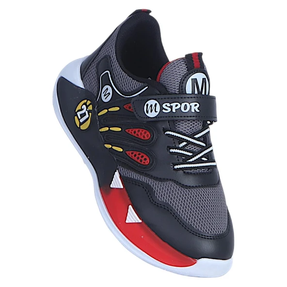 M Spor 4002 Füme Erkek Çocuk Sneaker Ayakkabı ürün görseli 1