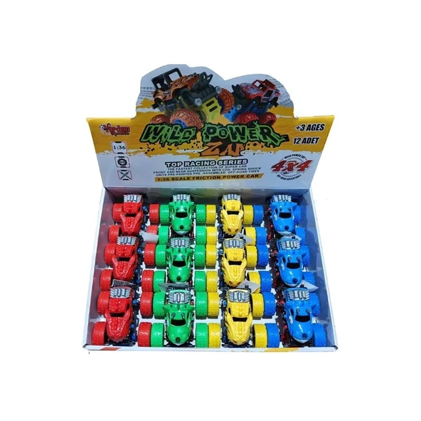 MG-D400-07 SÜRTMELİ 1 36 BIG 4X4 CANAVAR ürün görseli 1